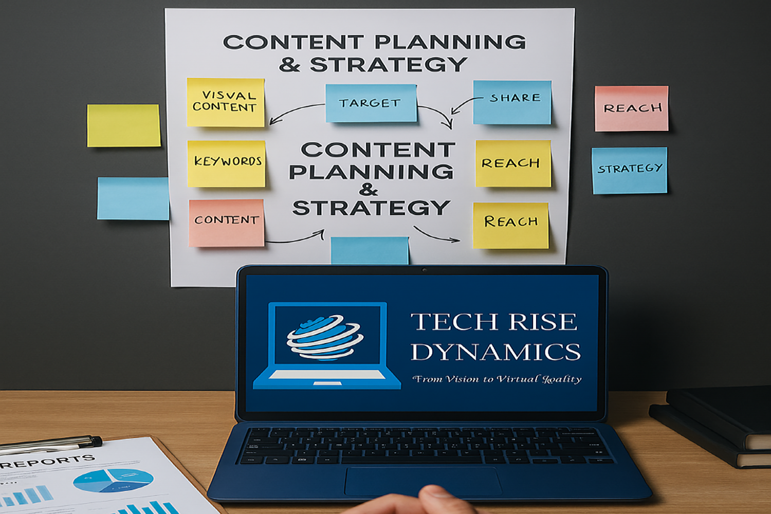 Tech Rise Dynamics Content Planning & Strategy Services in Delhi NCR