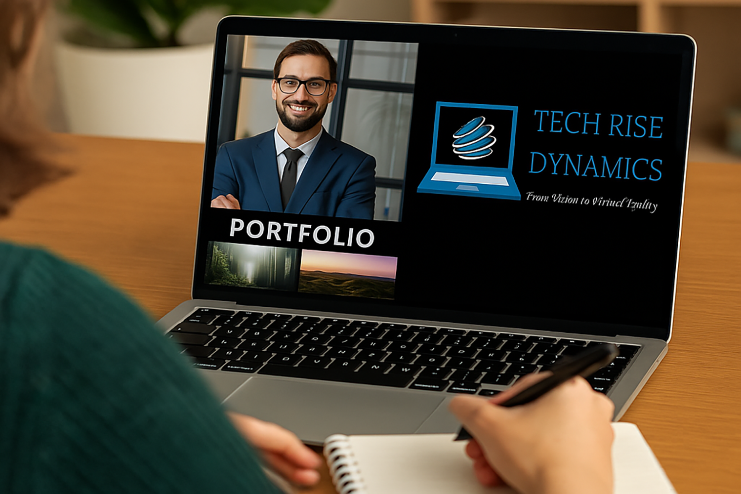 Tech Rise Dynamics Portfolio Website Design Services in Noida, Delhi NCR, Faridabad, Gurugram and All Over India
