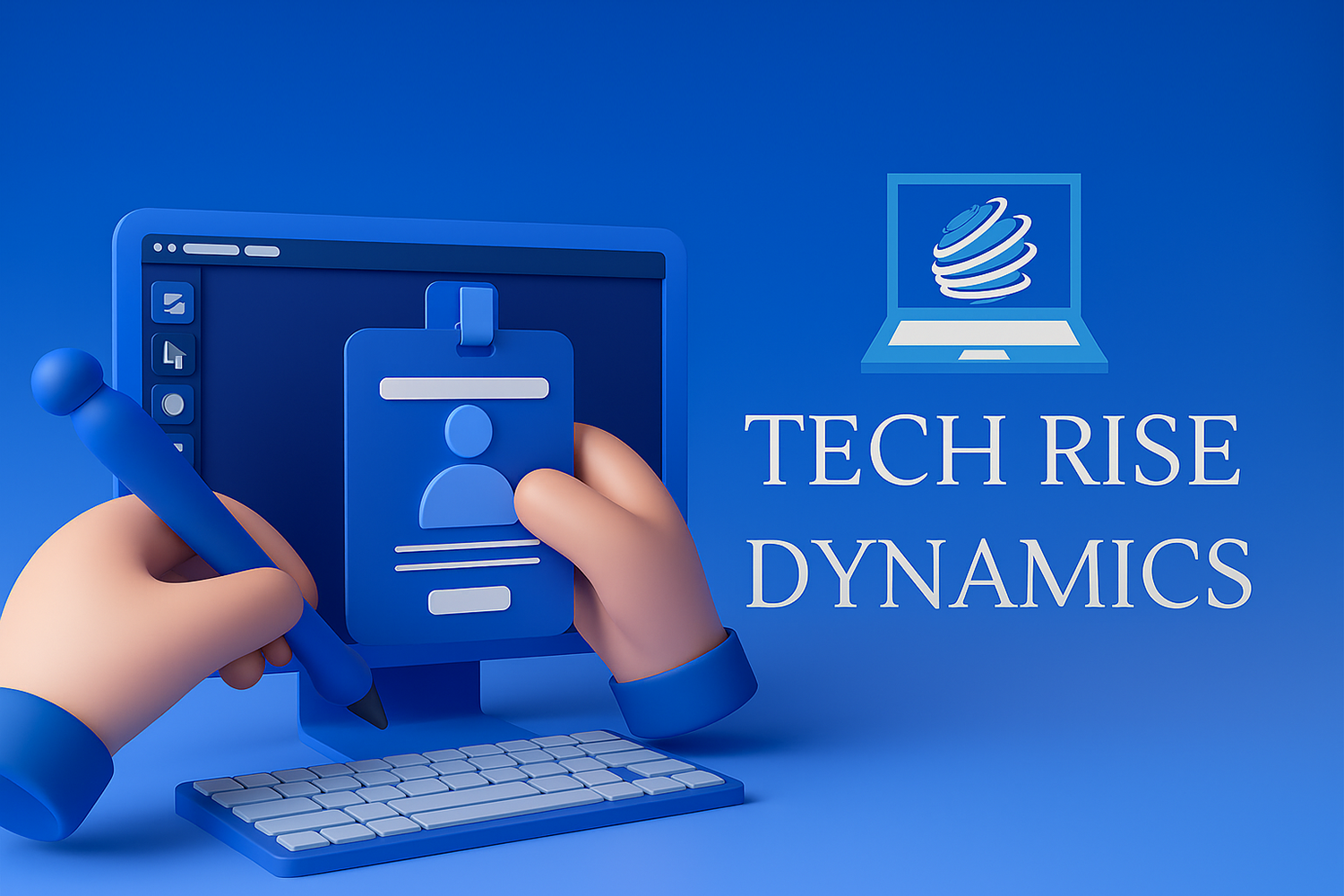 ID Card Design service by Tech Rise Dynamics in Delhi, Noida, Faridabad, Gurugram, Ghaziabad, Lucknow, Jaipur, Kanpur, Patna, Ludhiana, Ayodhya, Mumbai, Bengaluru, Hyderabad, Chennai, Kolkata, Pune