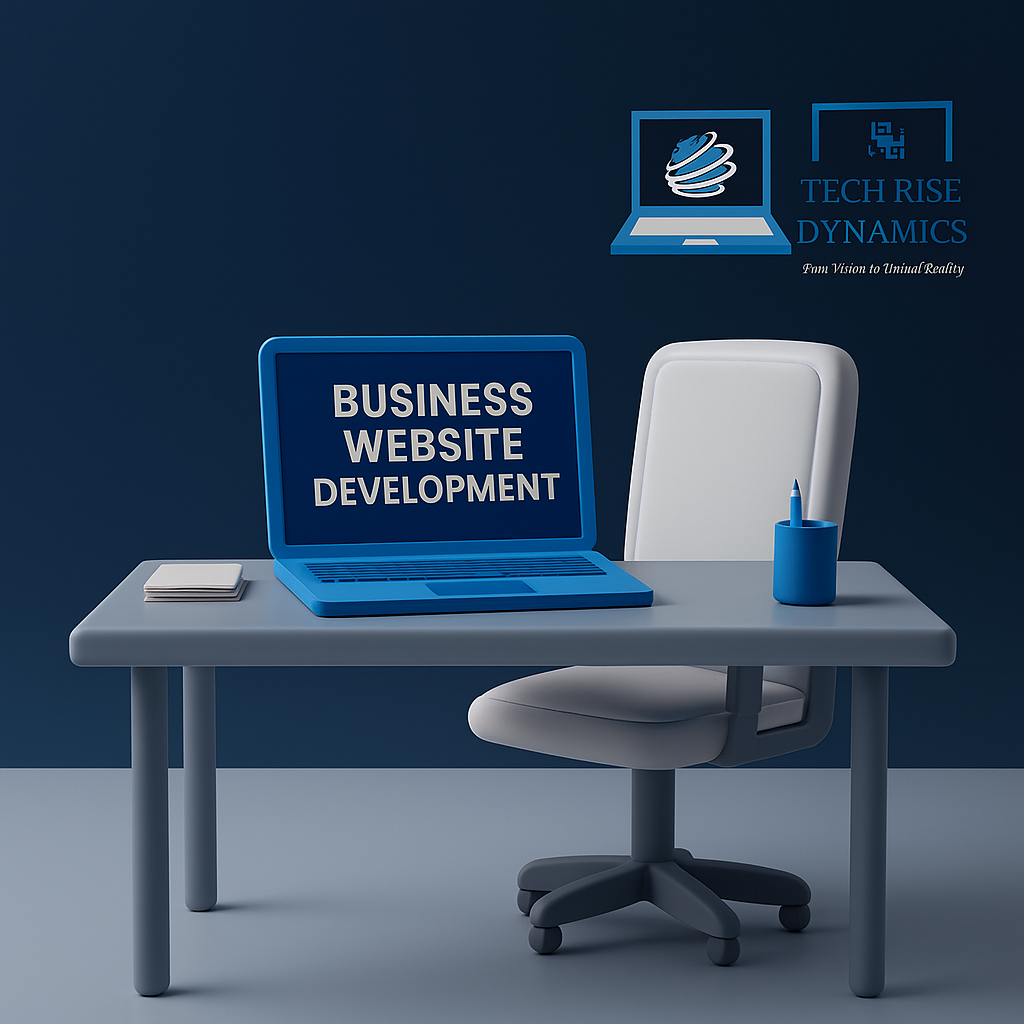 Tech Rise Dynamics Business Website Development Service Thumbnail - Noida and India